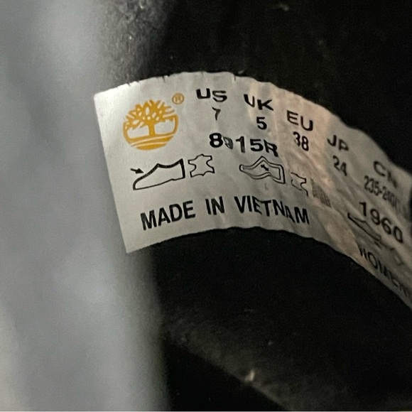 Timberland Earthkeepers Black Danforth Wedge Sandals - Picture 7 of 10